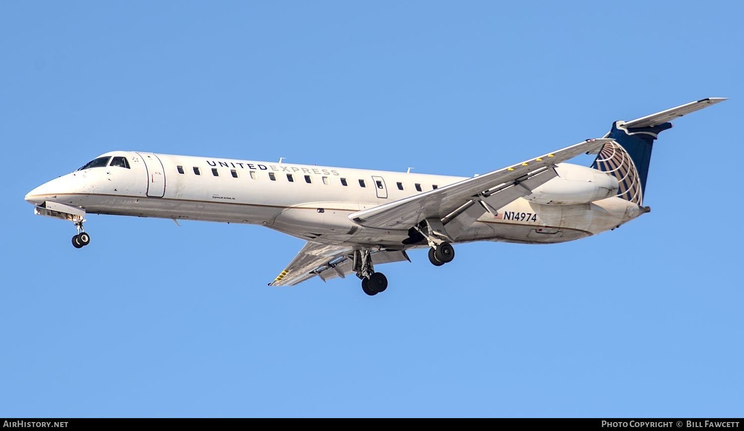 Aircraft Photo of N14974 | Embraer ERJ-145LR (EMB-145LR) | United Express | AirHistory.net #528199