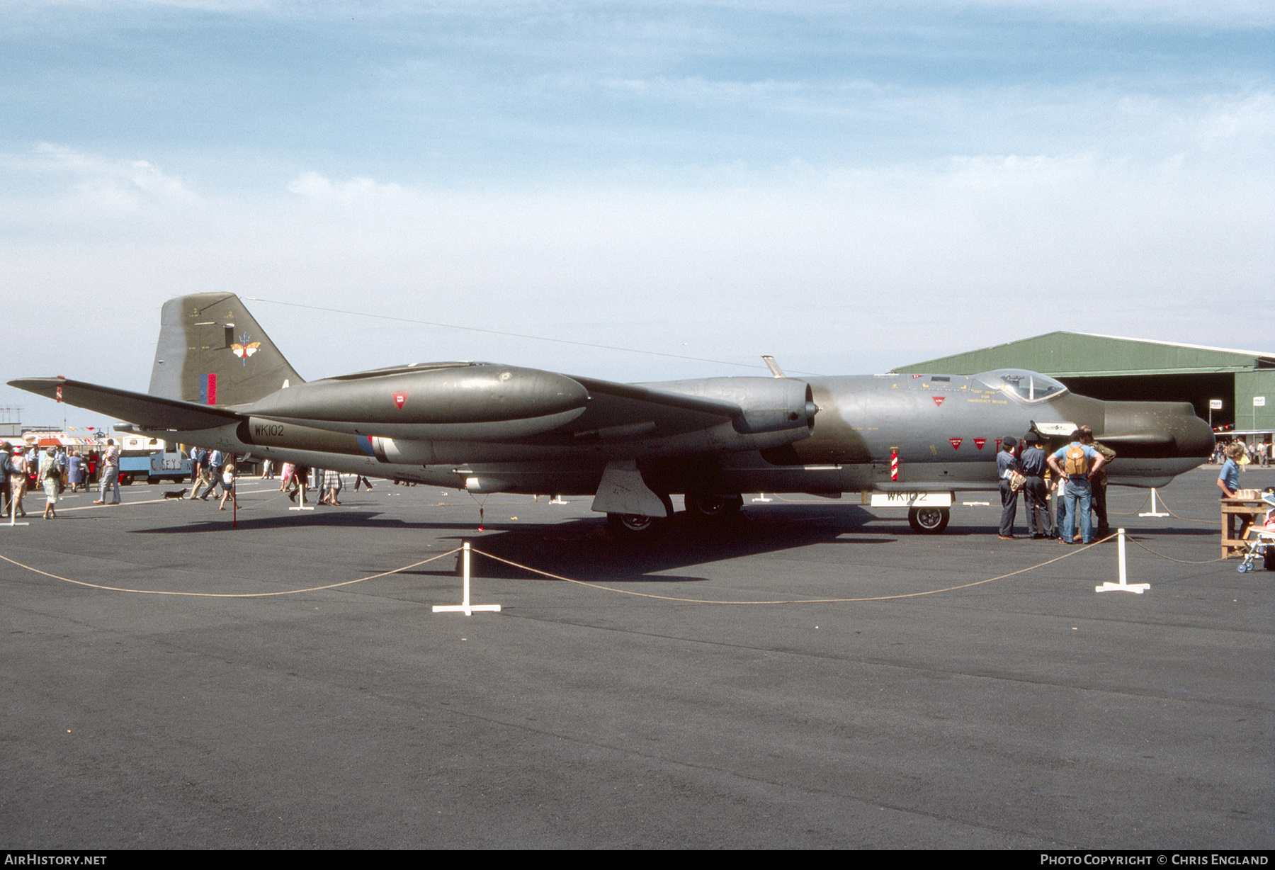 Aircraft Photo of WK102 | English Electric Canberra T17 | UK - Air Force | AirHistory.net #528207