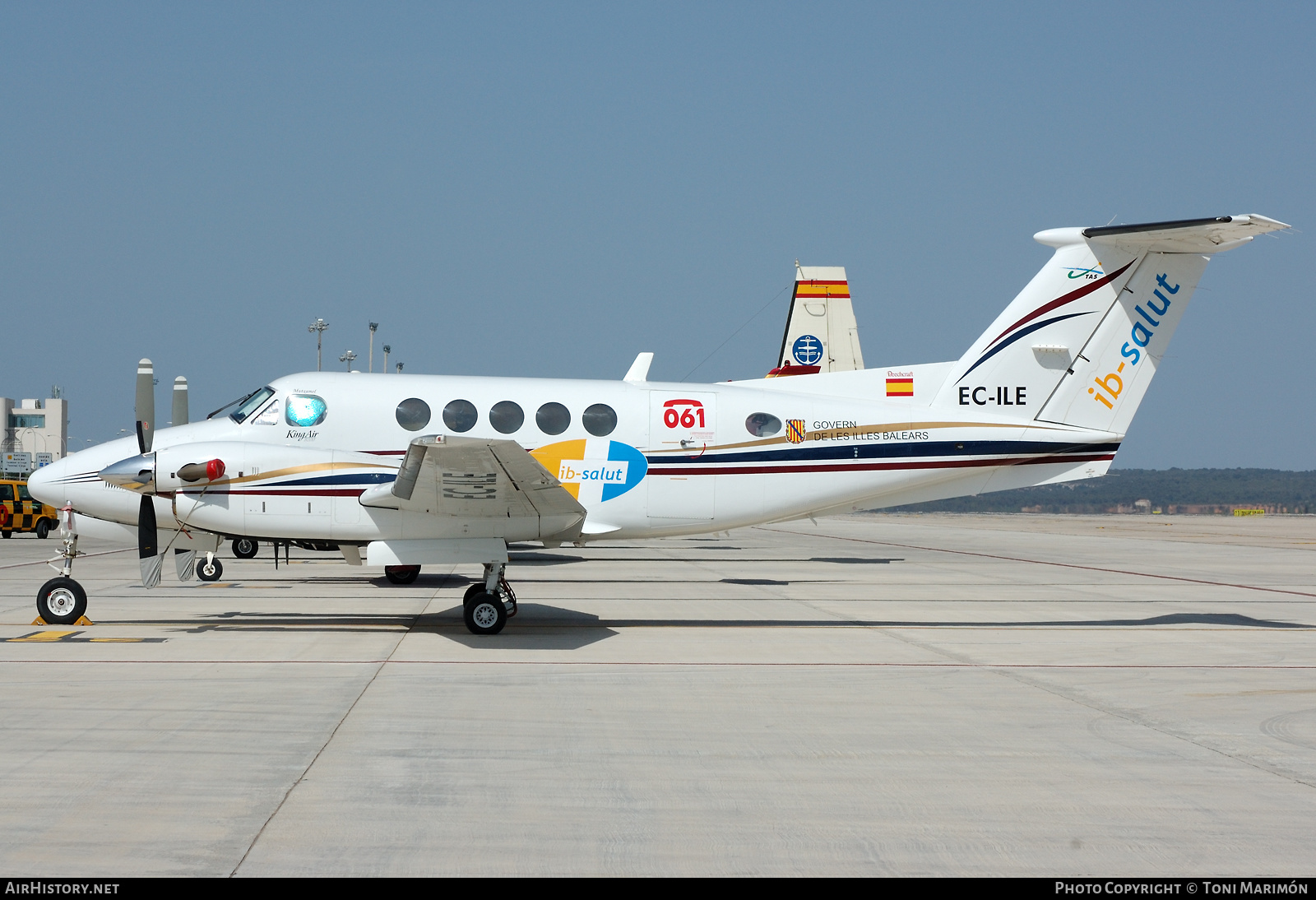 Aircraft Photo of EC-ILE | Raytheon B200 King Air | Govern de les Illes Balears | AirHistory.net #528214