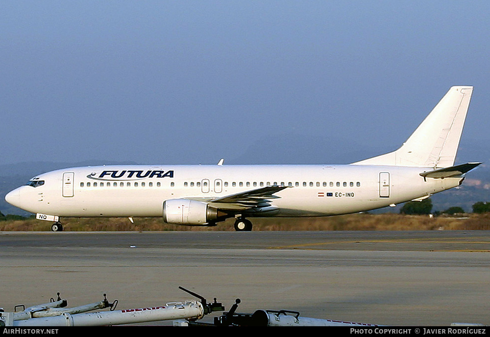 Aircraft Photo of EC-INQ | Boeing 737-4Q8 | Futura International Airways | AirHistory.net #528216