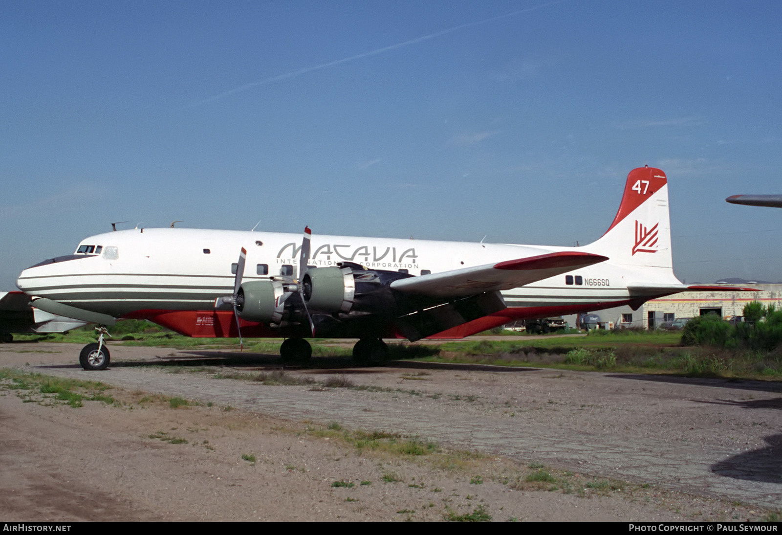 Aircraft Photo of N666SQ | Douglas DC-6/AT | Macavia International | AirHistory.net #528225