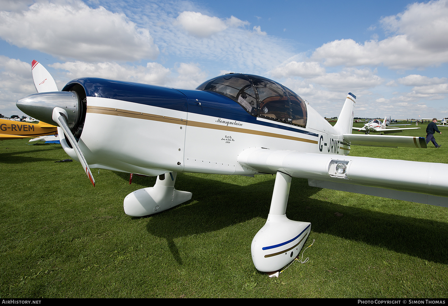 Aircraft Photo of G-JRME | Jodel D-140E Mousquetaire IV | AirHistory.net #528240