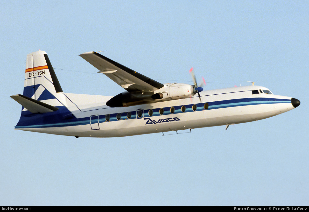 Aircraft Photo of EC-DSH | Fokker F27-600 Friendship | Aviaco | AirHistory.net #528247