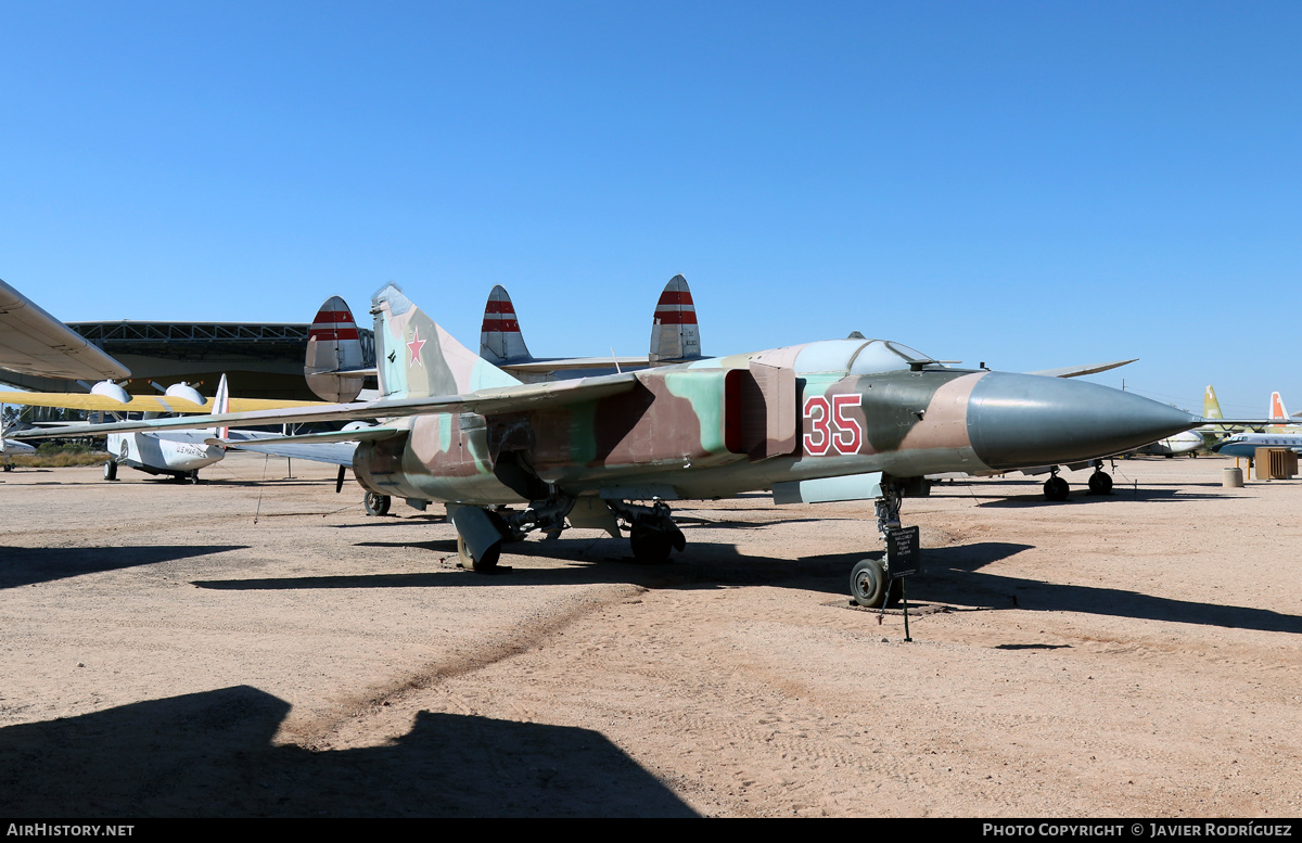 Aircraft Photo of 35 | Mikoyan-Gurevich MiG-23MLD | Russia - Air Force | AirHistory.net #528248