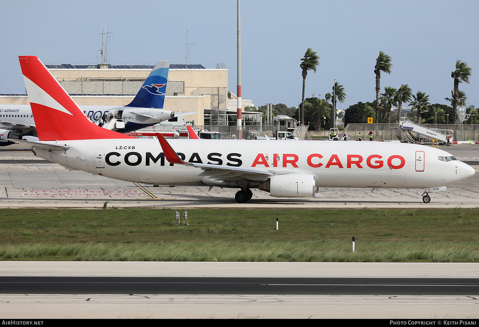 Aircraft Photo of LZ-CXB | Boeing 737-86N(SF) | Compass Air Cargo | AirHistory.net #528251
