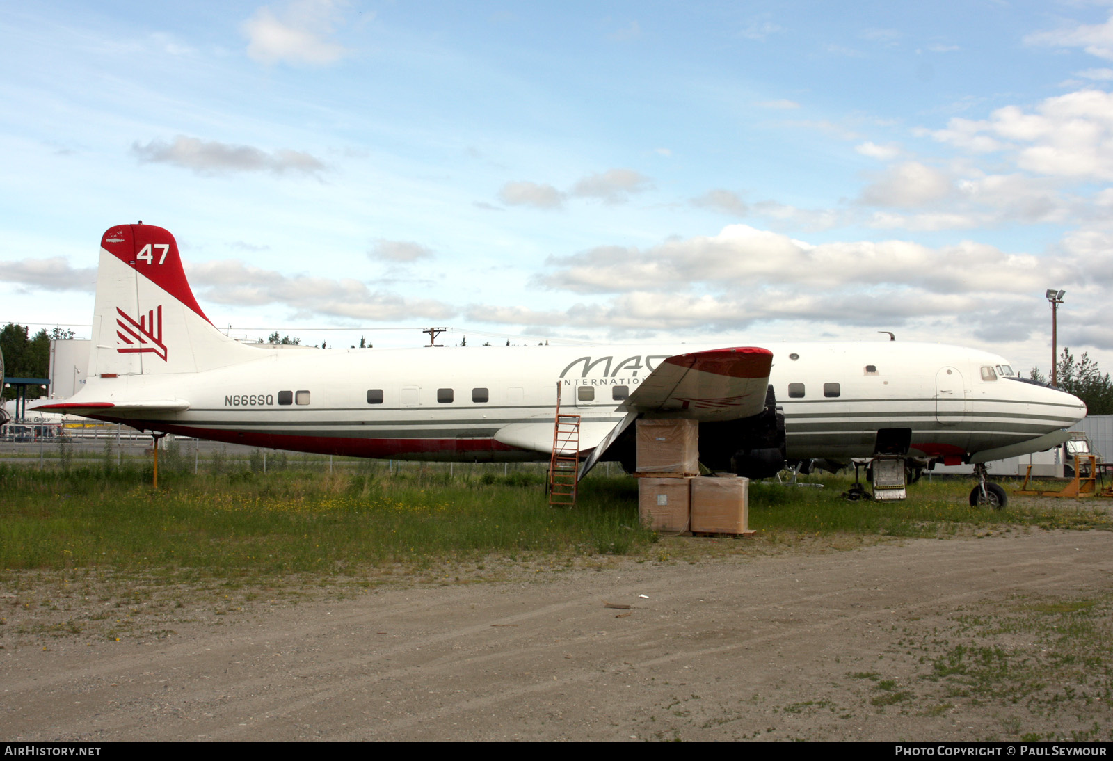 Aircraft Photo of N666SQ | Douglas DC-6 | Macavia International | AirHistory.net #528254