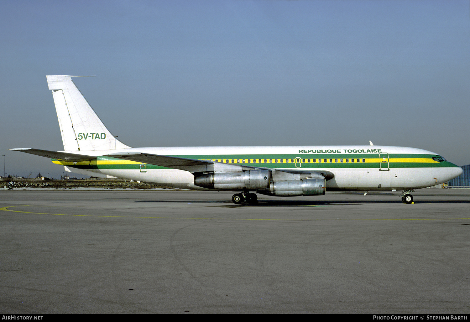 Aircraft Photo of 5V-TAD | Boeing 720-047B | Togo - Government | AirHistory.net #528258
