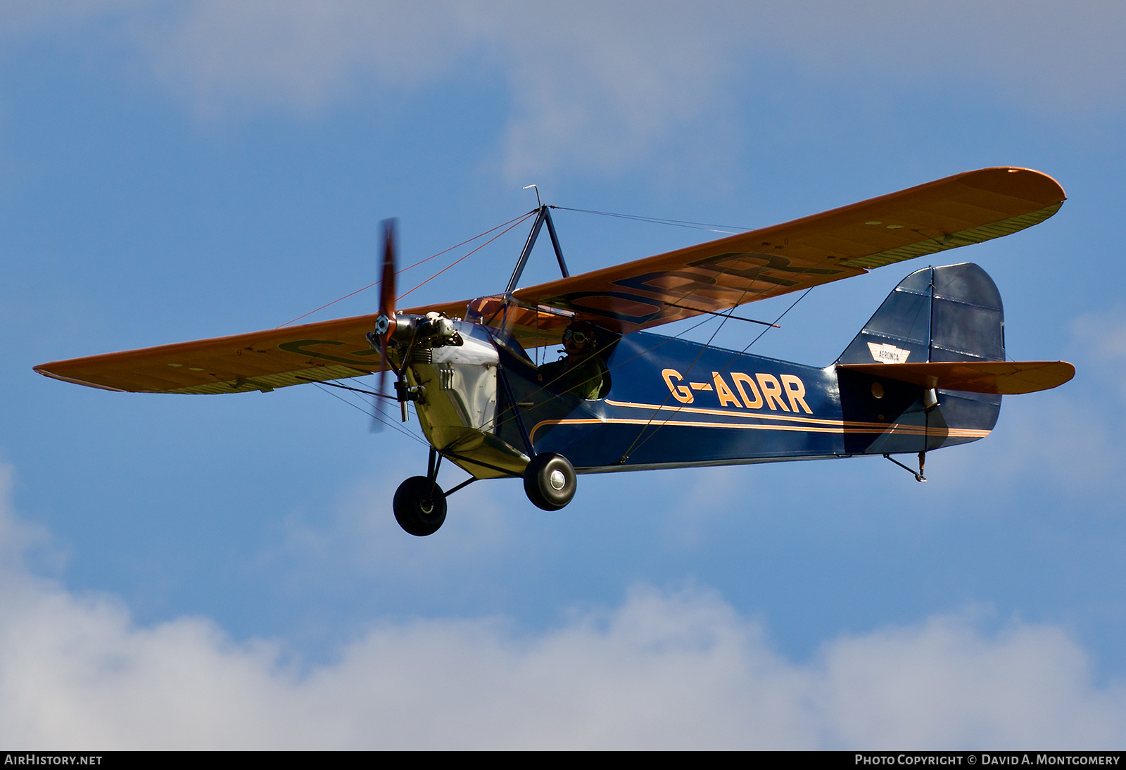 Aircraft Photo of G-ADRR | Aeronca C-3 Collegian | AirHistory.net #528268