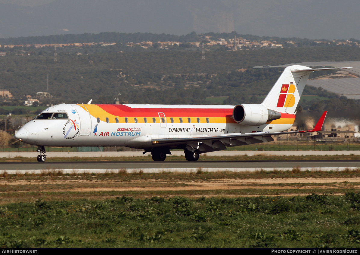 Aircraft Photo of EC-JNX | Bombardier CRJ-200ER (CL-600-2B19) | Iberia Regional | AirHistory.net #528282