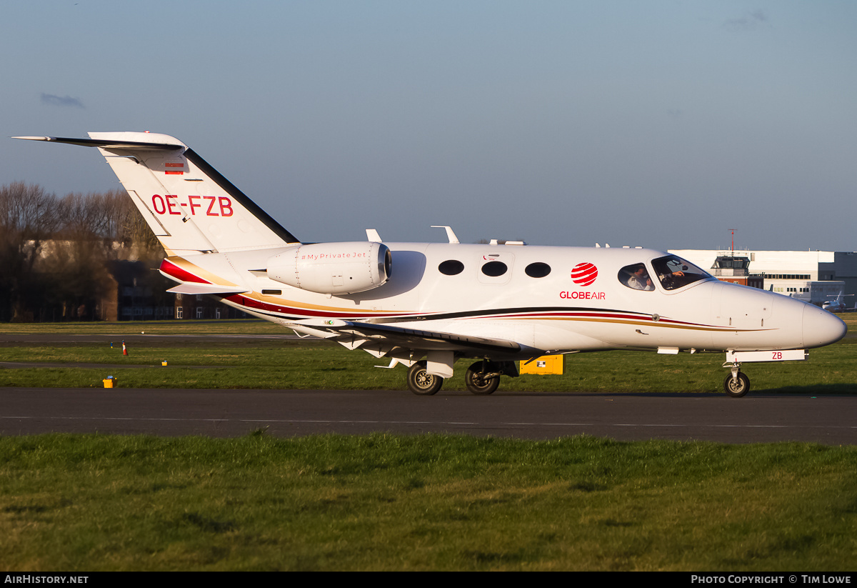 Aircraft Photo of OE-FZB | Cessna 510 Citation Mustang | GlobeAir | AirHistory.net #528283