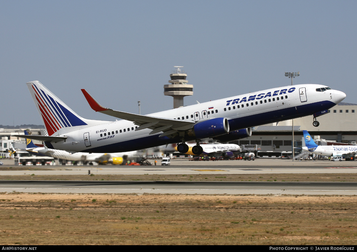 Aircraft Photo of EI-RUD | Boeing 737-86R | Transaero Airlines | AirHistory.net #528284