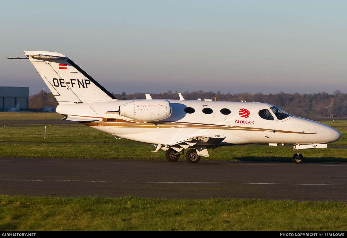 Aircraft Photo of OE-FNP | Cessna 510 Citation Mustang | GlobeAir | AirHistory.net #528288