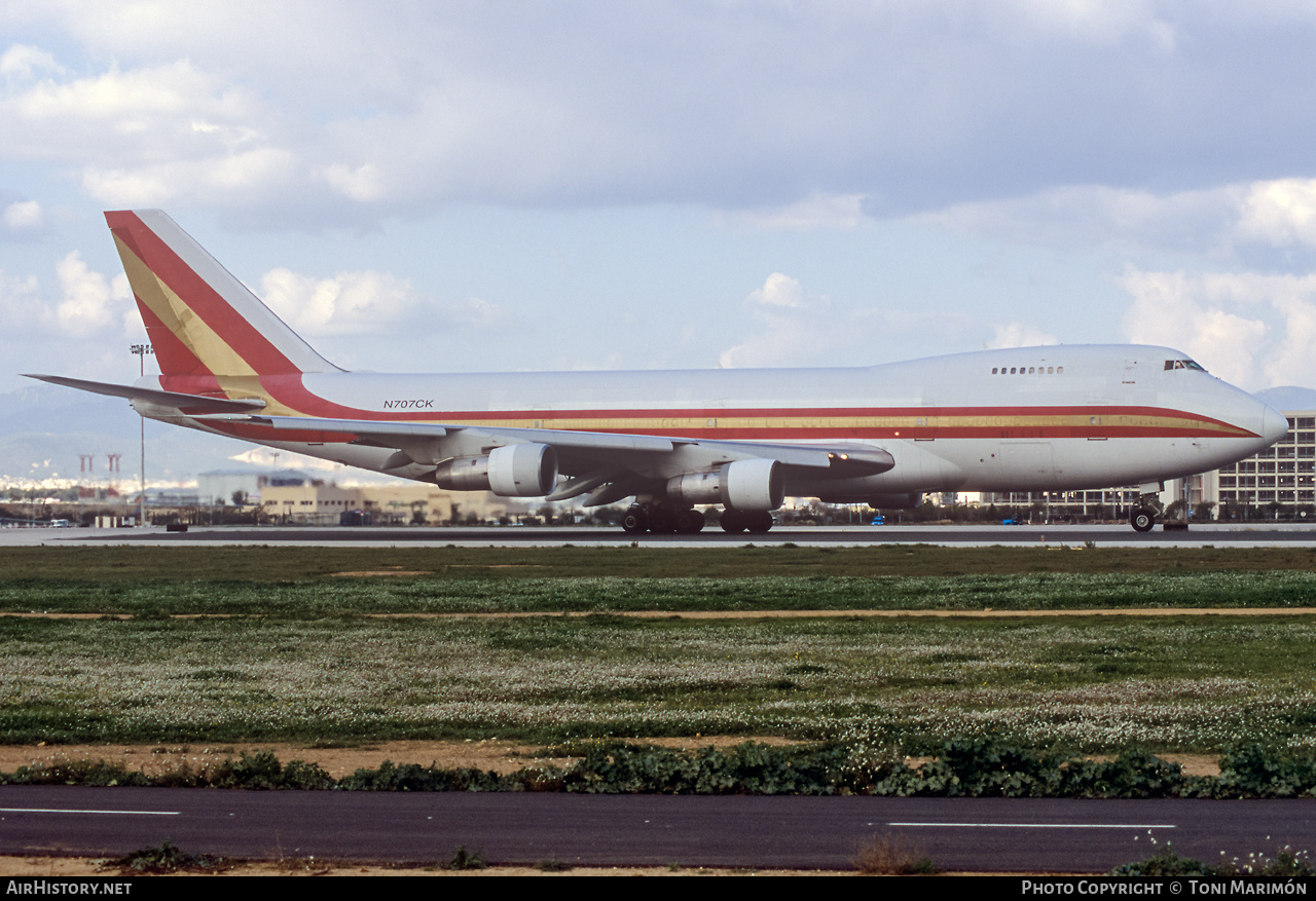 Aircraft Photo of N707CK | Boeing 747-269B(SF) | AirHistory.net #528294