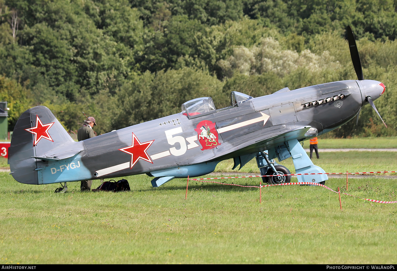 Aircraft Photo of D-FYGJ | Yakovlev Yak-3M | Soviet Union - Air Force | AirHistory.net #528296