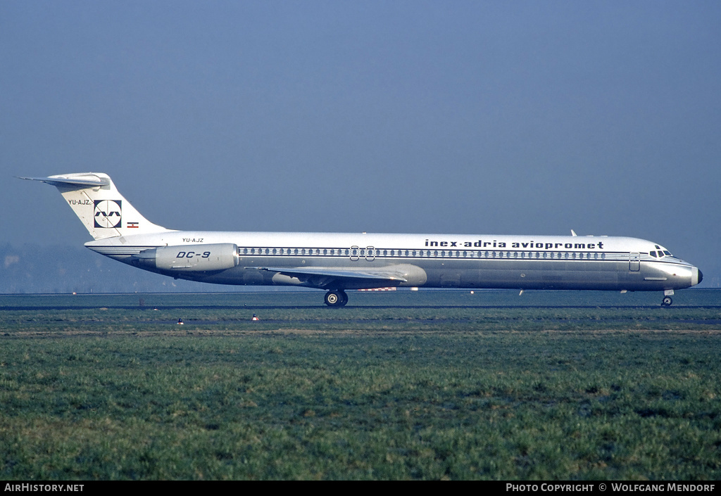 Aircraft Photo of YU-AJZ | McDonnell Douglas MD-81 (DC-9-81) | Inex-Adria Airways | AirHistory.net #528301
