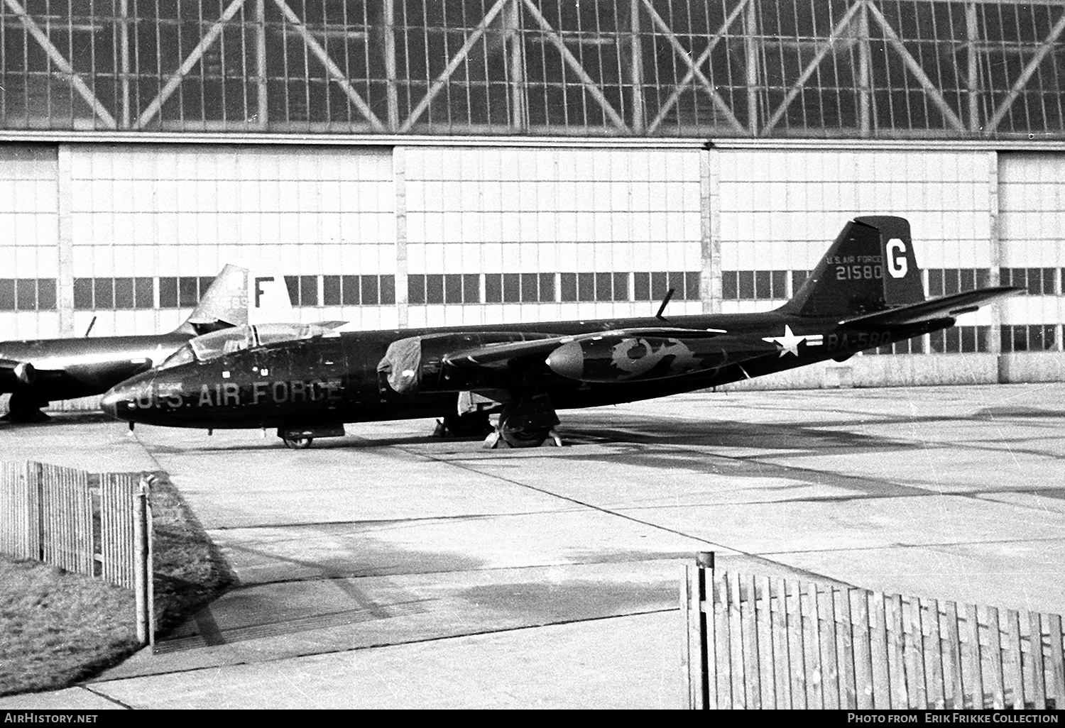 Aircraft Photo of 52-1580 / 21580 | Martin B-57B Canberra | USA - Air Force | AirHistory.net #528304