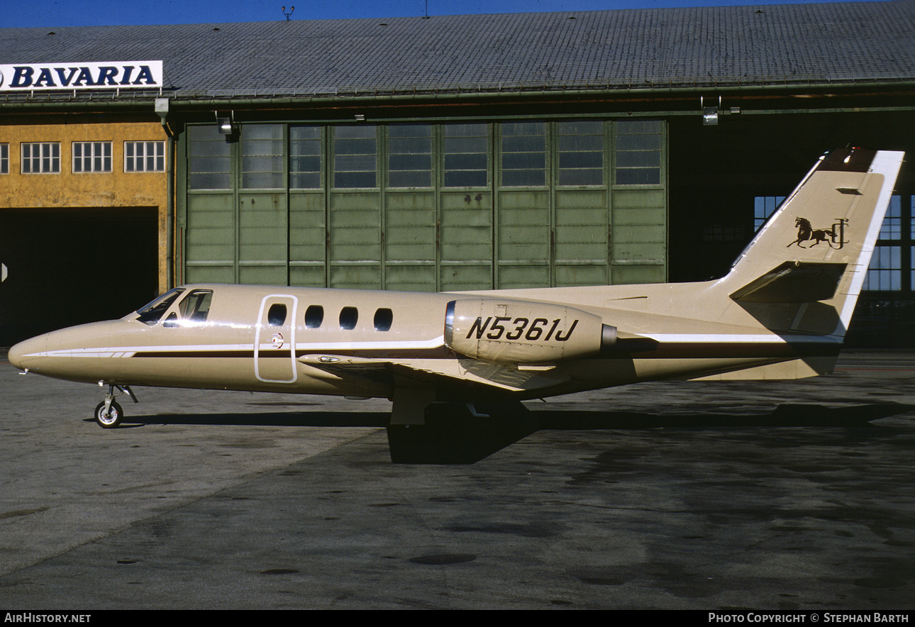 Aircraft Photo of N5361J | Cessna 500 Citation I | AirHistory.net #528305
