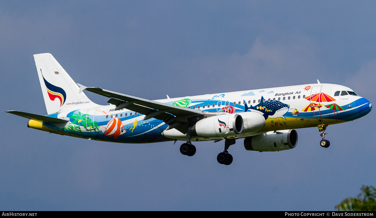 Aircraft Photo of HS-PGW | Airbus A320-232 | Bangkok Airways | AirHistory.net #528325
