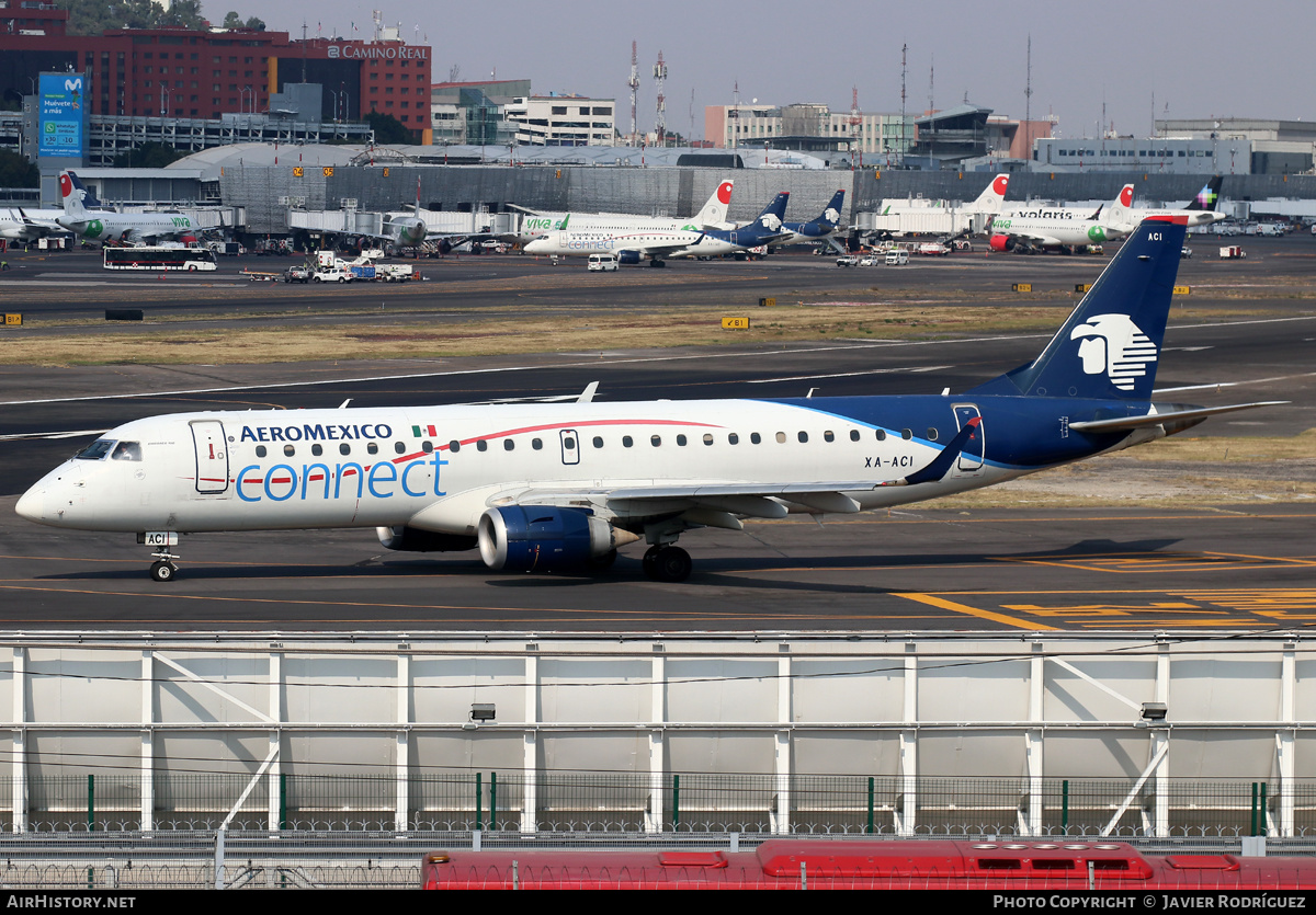 Aircraft Photo of XA-ACI | Embraer 190LR (ERJ-190-100LR) | AeroMéxico Connect | AirHistory.net #528327