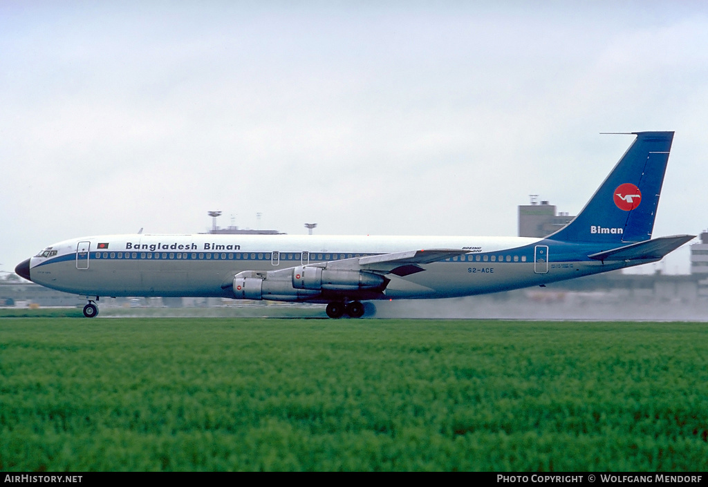 Aircraft Photo of S2-ACE | Boeing 707-351C | Bangladesh Biman | AirHistory.net #528329