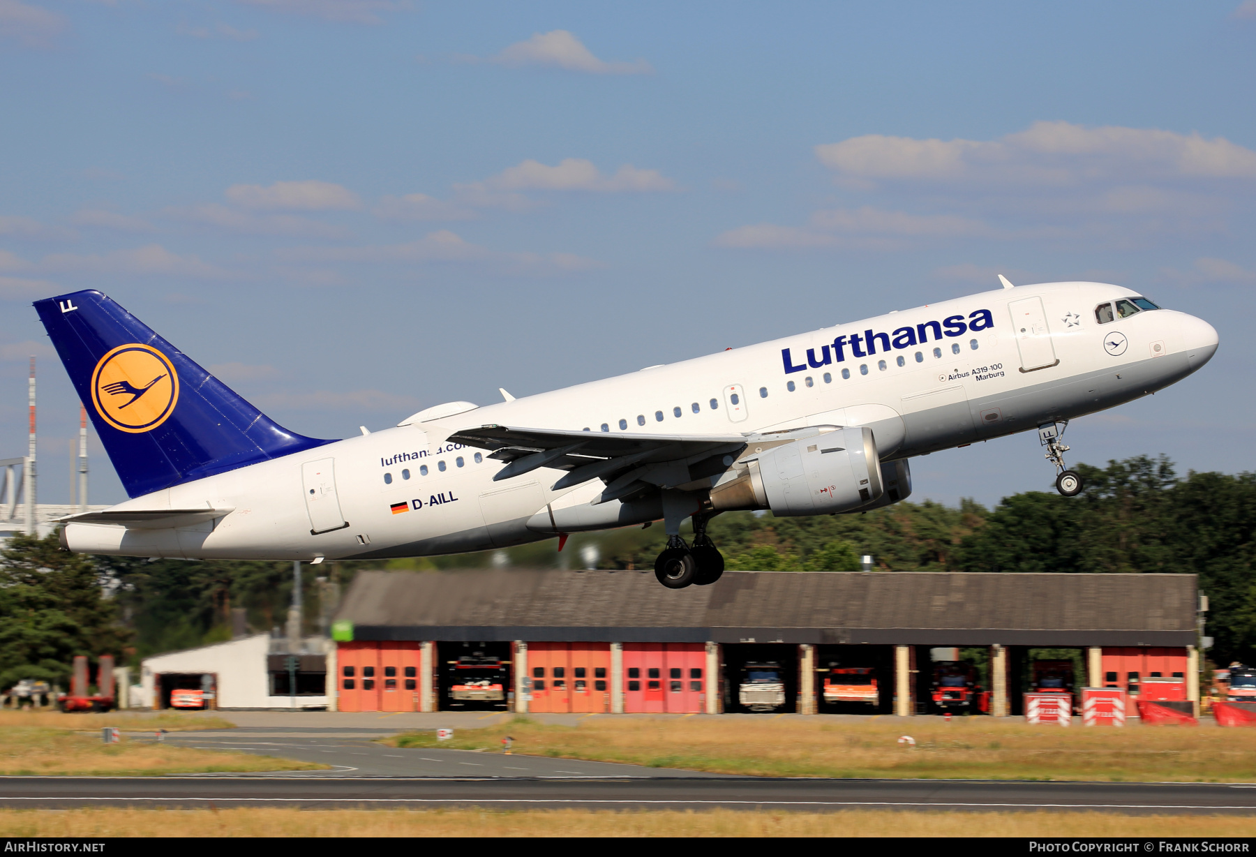 Aircraft Photo of D-AILL | Airbus A319-114 | Lufthansa | AirHistory.net #528331