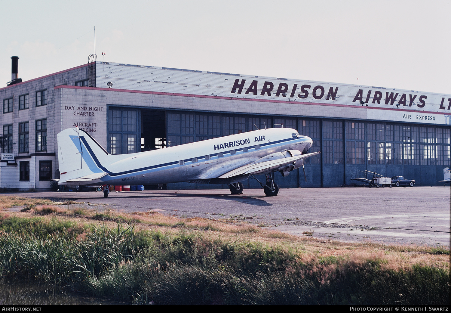 Aircraft Photo of CF-CRX | Douglas DC-3A | Harrison Airways | AirHistory.net #528336