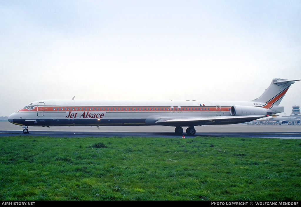 Aircraft Photo of F-GFUU | McDonnell Douglas MD-83 (DC-9-83) | Jet Alsace | AirHistory.net #528341