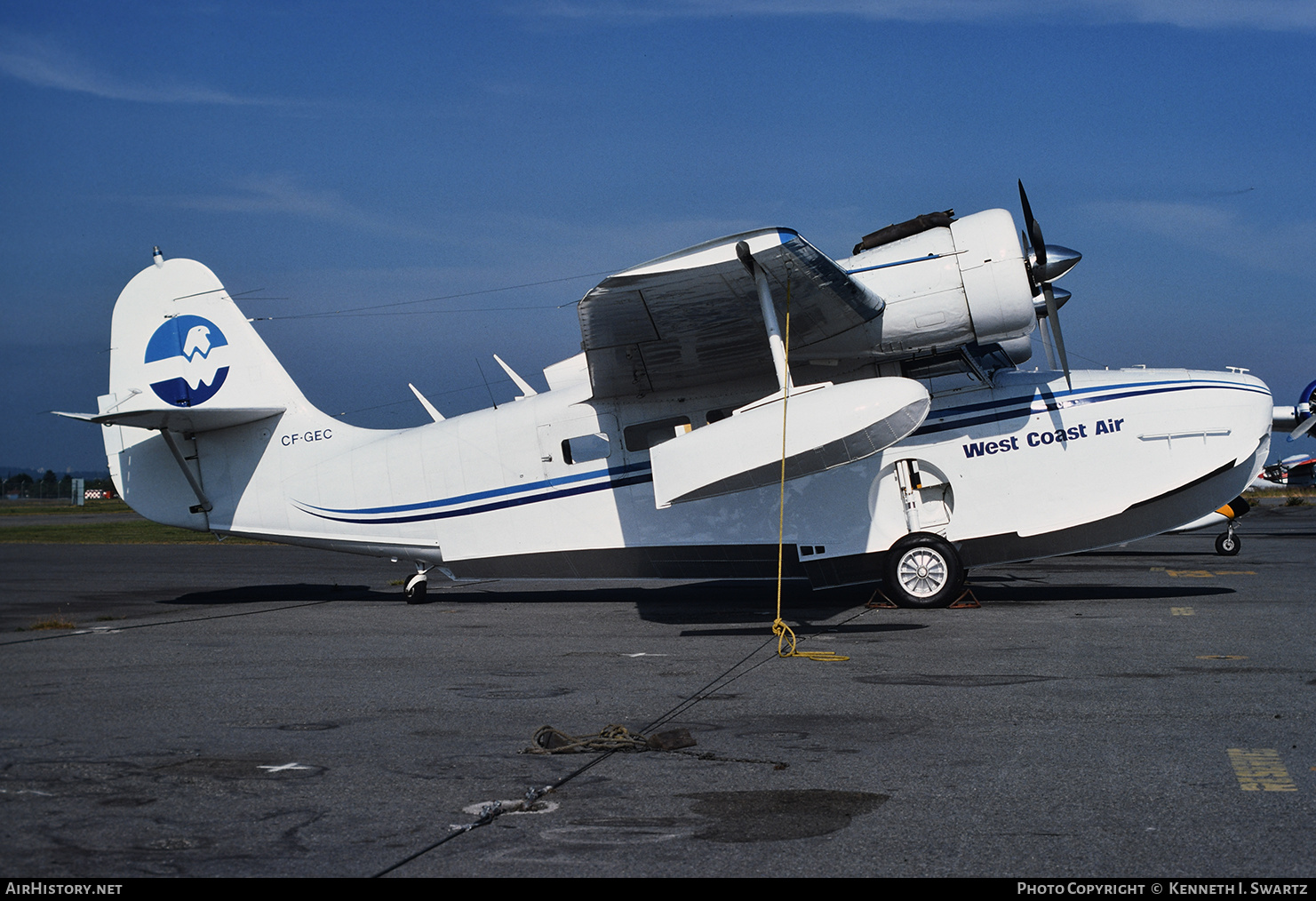 Aircraft Photo of CF-GEC | Grumman G-21A Goose | West Coast Air | AirHistory.net #528347