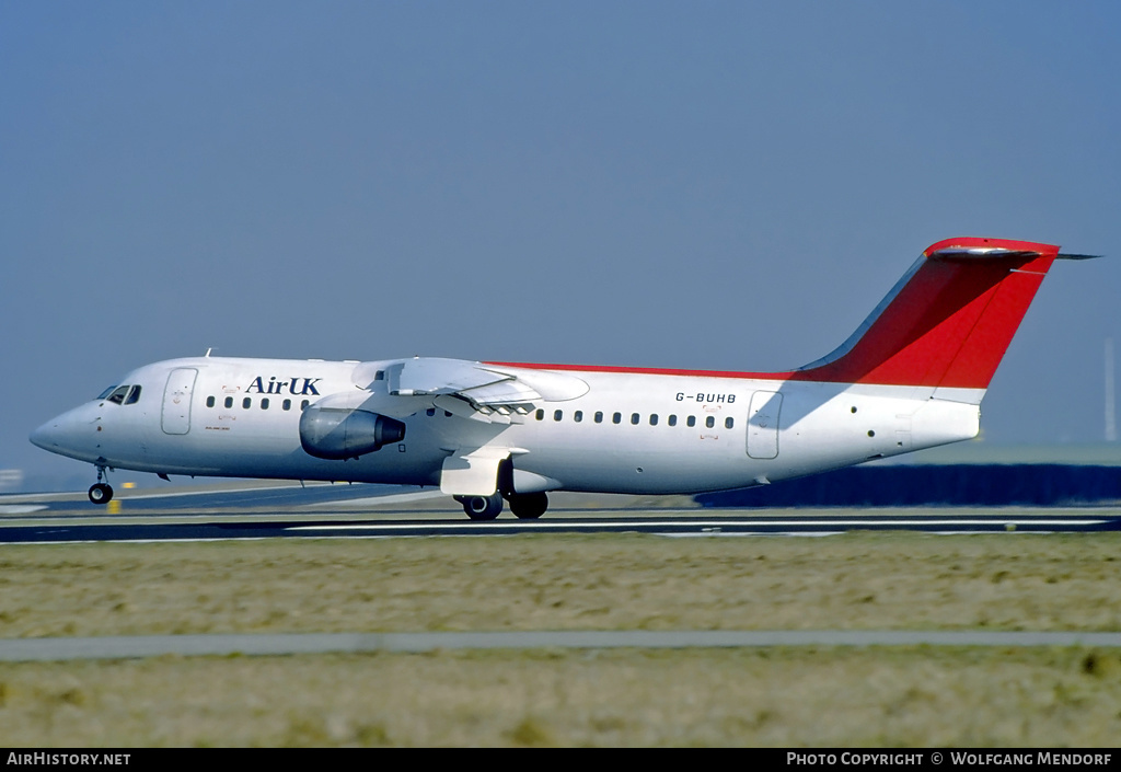 Aircraft Photo of G-BUHB | British Aerospace BAe-146-300 | Air UK | AirHistory.net #528350