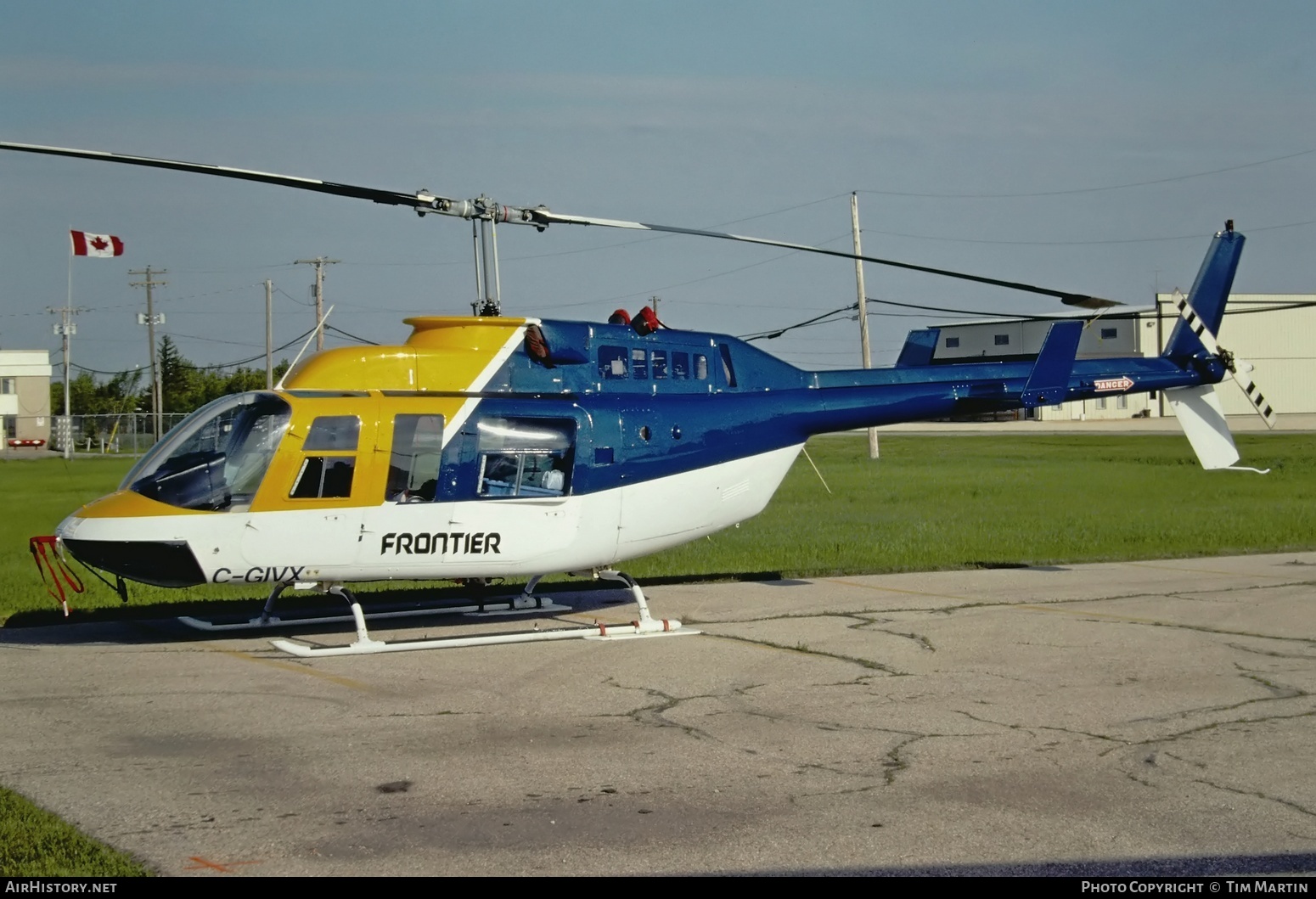 Aircraft Photo of C-GIVX | Bell 206L LongRanger | Frontier Helicopters | AirHistory.net #528360