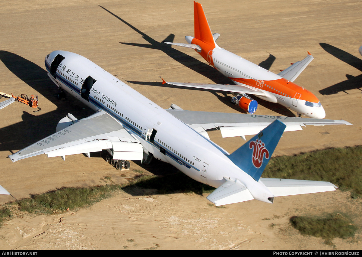 Aircraft Photo of B-2057 | Boeing 777-21B/ER | China Southern Airlines | AirHistory.net #528361