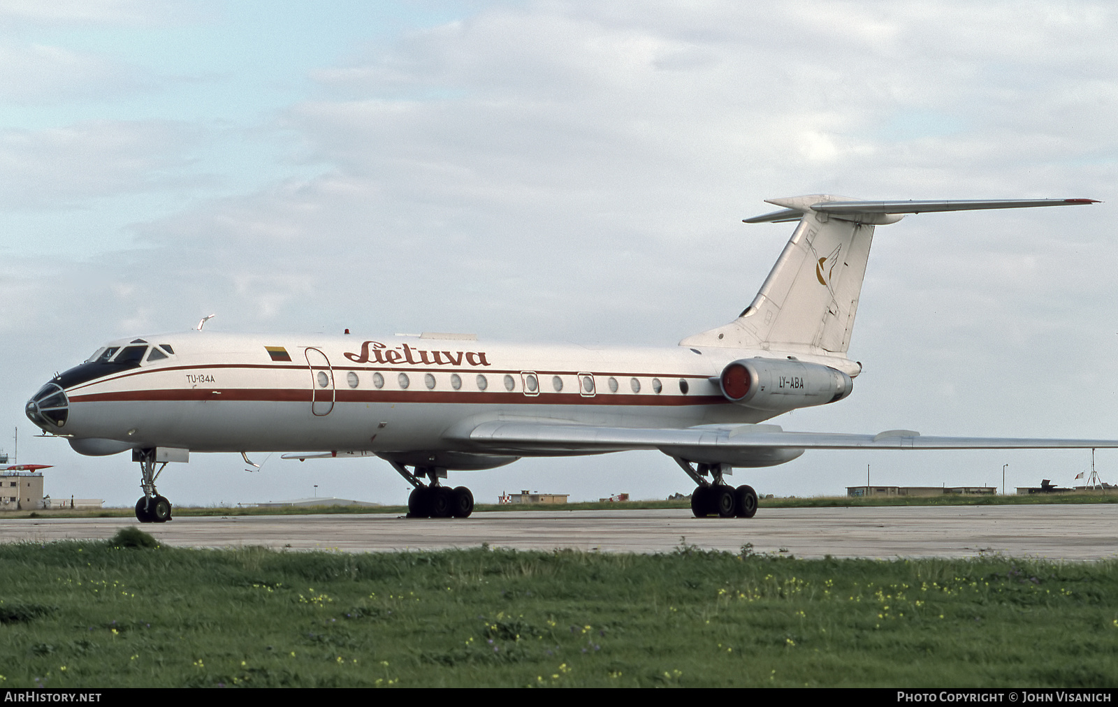 Aircraft Photo of LY-ABA | Tupolev Tu-134A | Aviakompanija Lietuva | AirHistory.net #528371