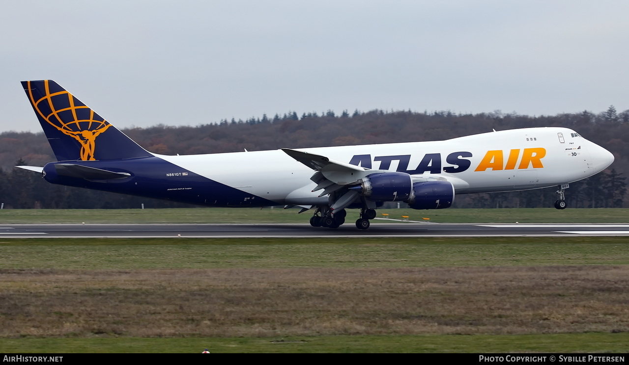 Aircraft Photo of N861GT | Boeing 747-8F | Atlas Air | AirHistory.net #528398