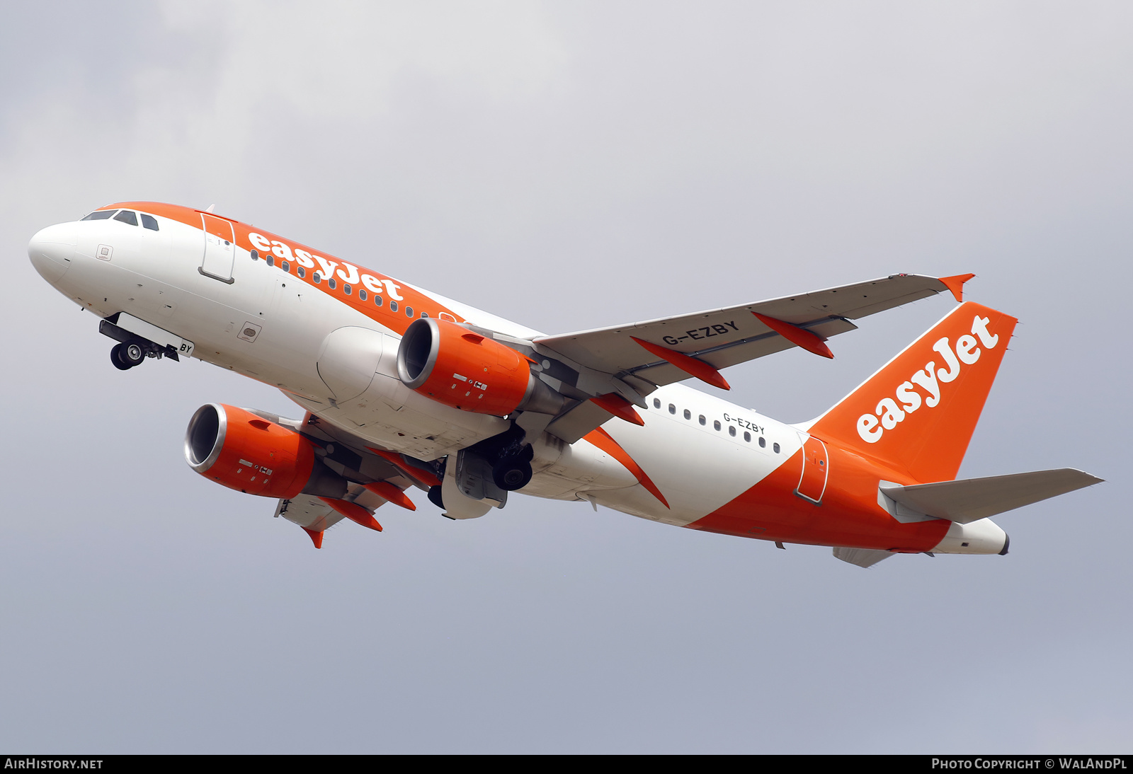 Aircraft Photo of G-EZBY | Airbus A319-111 | EasyJet | AirHistory.net #528404