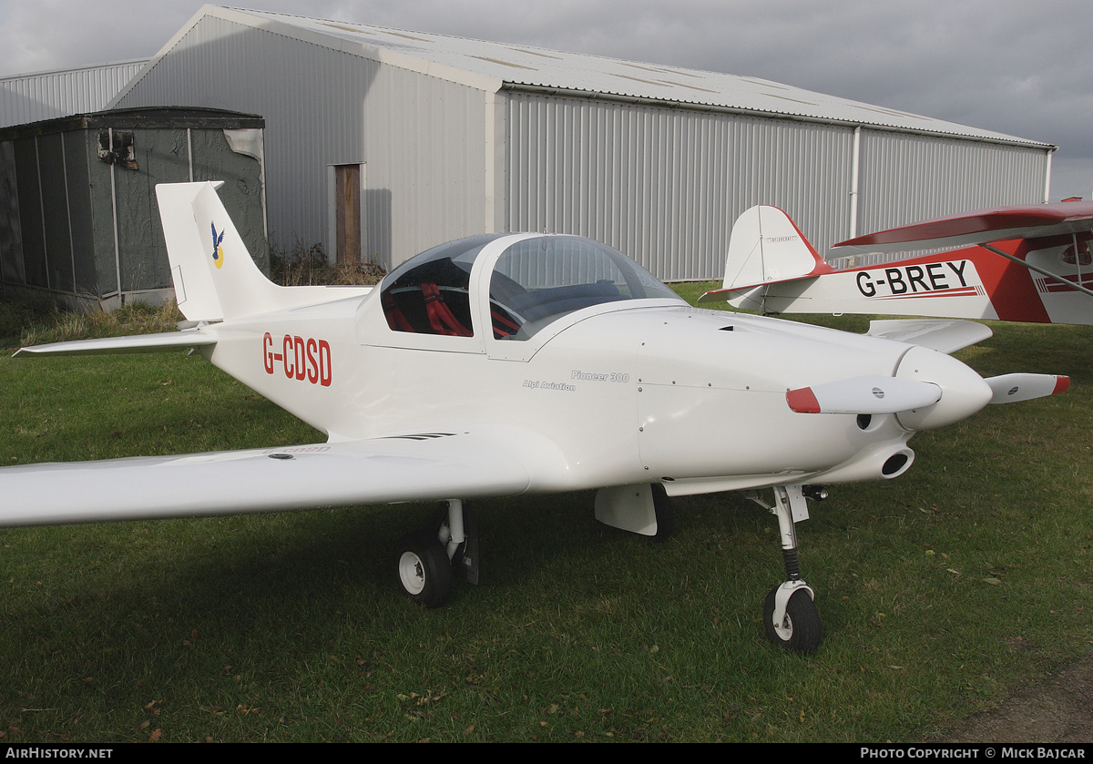 Aircraft Photo of G-CDSD | Alpi Pioneer 300 | AirHistory.net #528410