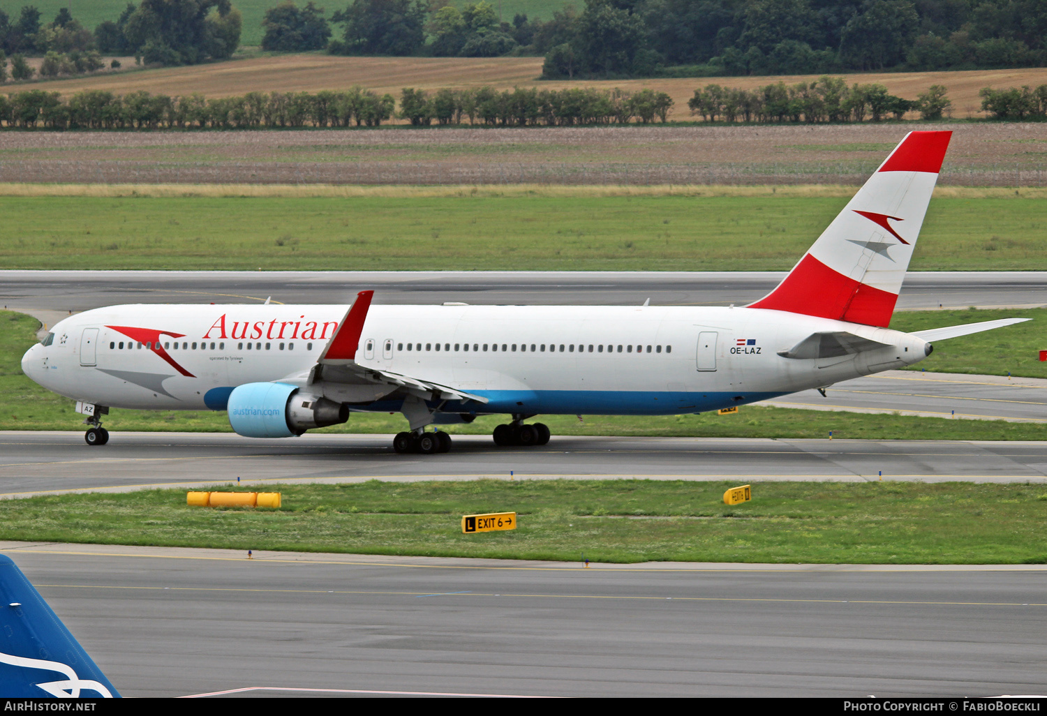 Aircraft Photo of OE-LAZ | Boeing 767-3Z9/ER | Austrian Airlines | AirHistory.net #528422