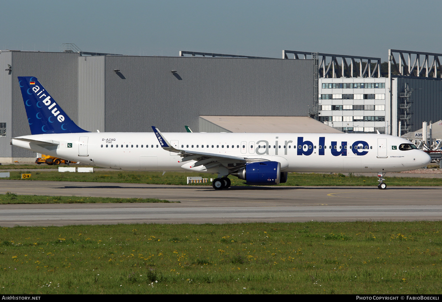 Aircraft Photo of D-AZAQ / AP-BOD | Airbus A321-251NX | Airblue | AirHistory.net #528431