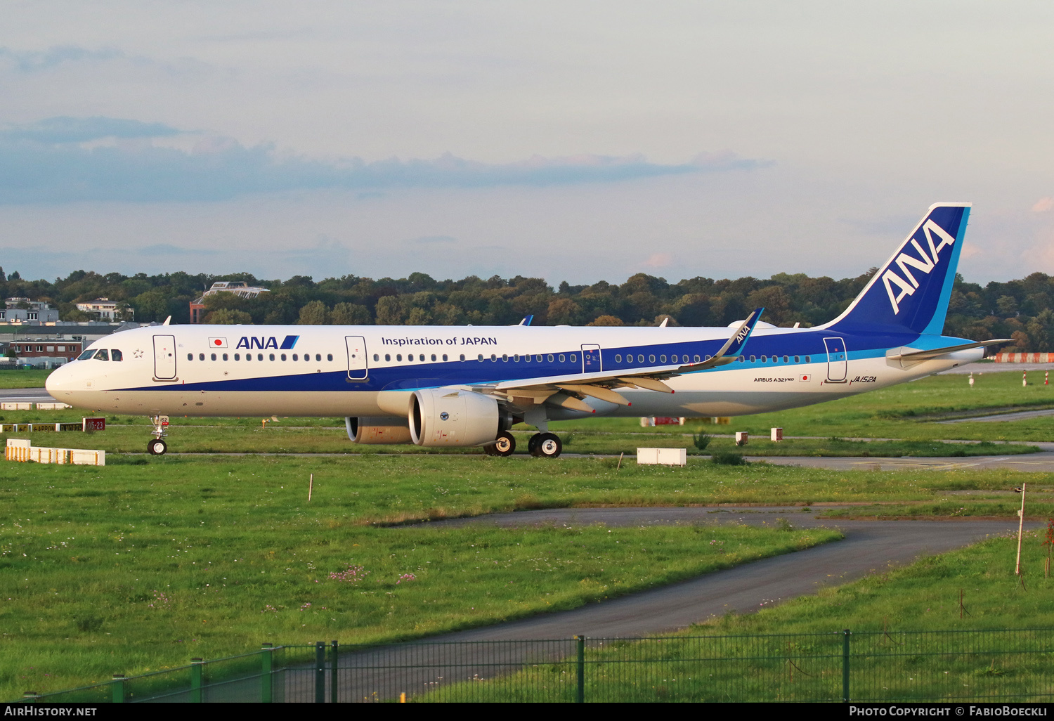 Aircraft Photo of JA152A | Airbus A321-272N | All Nippon Airways - ANA | AirHistory.net #528461