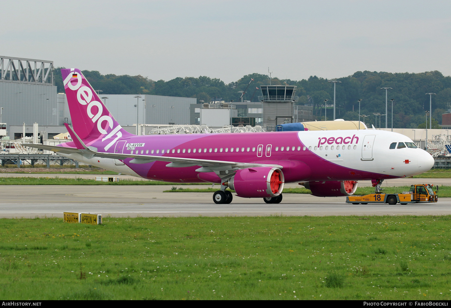 Aircraft Photo of D-AVVW / JA205P | Airbus A320-251N | Peach Aviation | AirHistory.net #528463