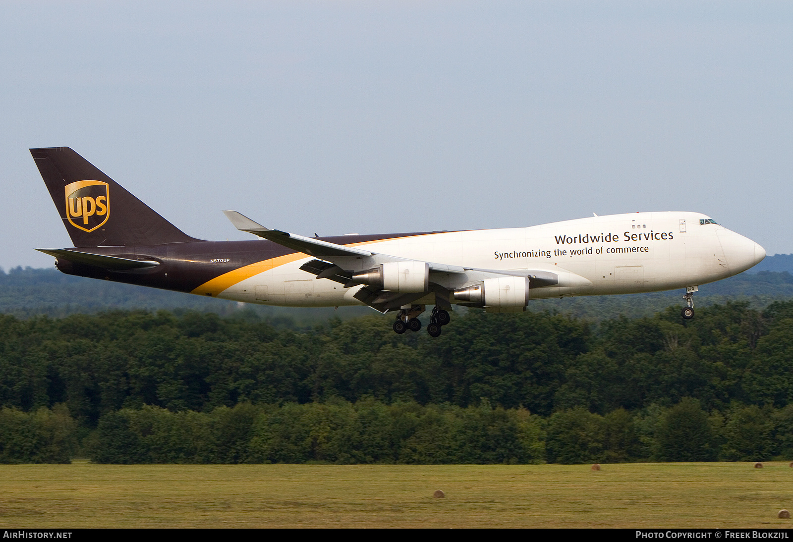 Aircraft Photo of N570UP | Boeing 747-44AF/SCD | United Parcel Service - UPS | AirHistory.net #528464