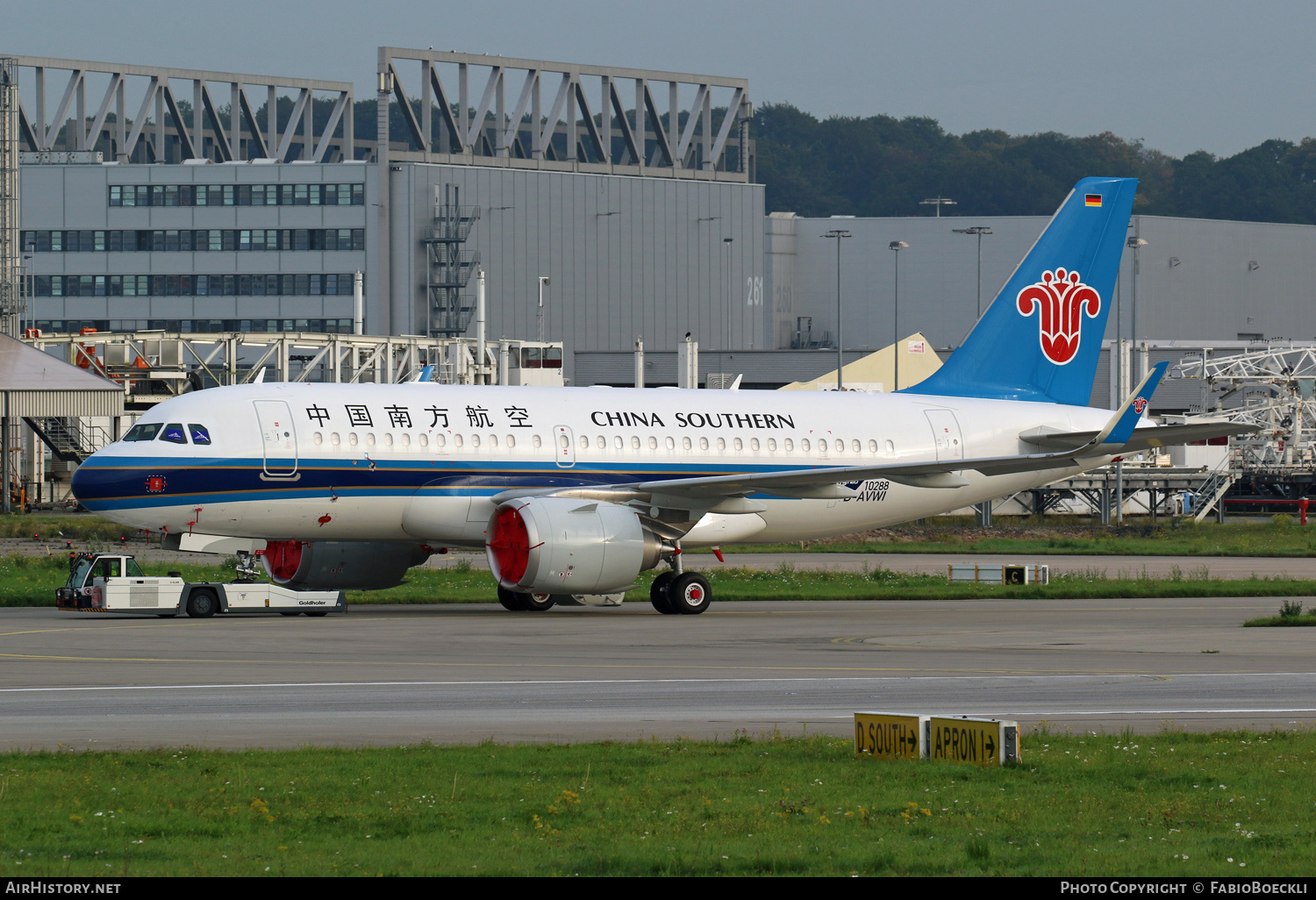 Aircraft Photo of D-AVWI / B-328C | Airbus A319-153N | China Southern Airlines | AirHistory.net #528468