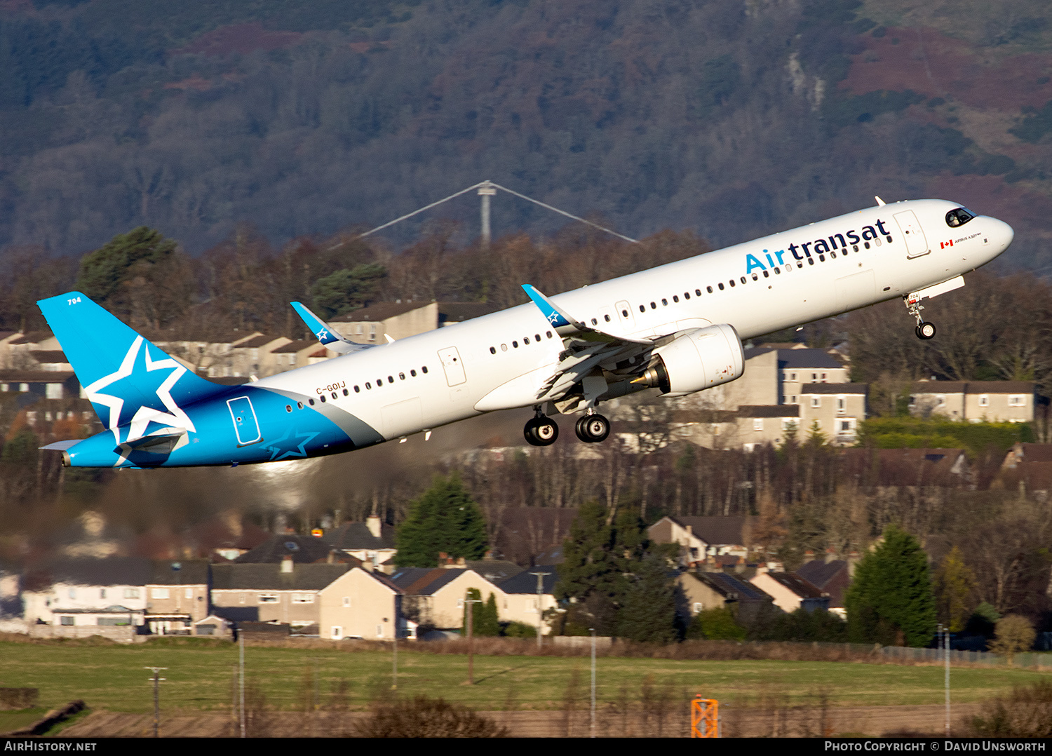 Aircraft Photo of C-GOIJ | Airbus A321-271NX | Air Transat | AirHistory.net #528476