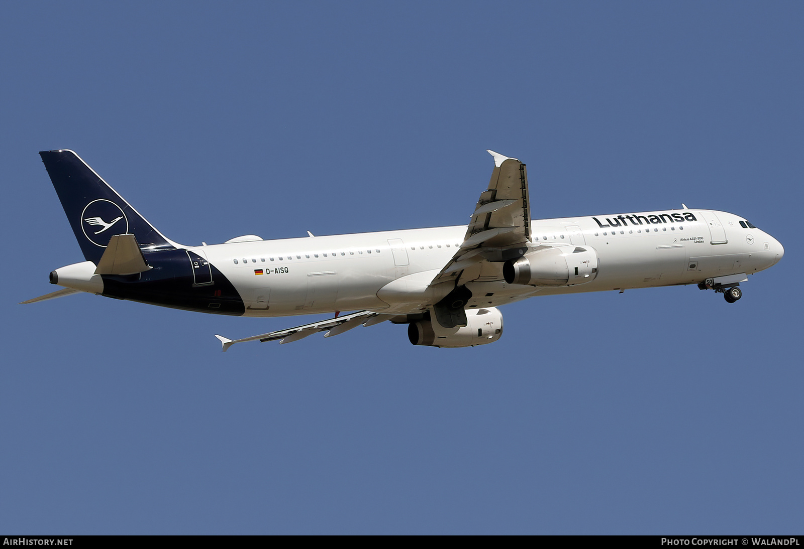 Aircraft Photo of D-AISQ | Airbus A321-231 | Lufthansa | AirHistory.net #528480