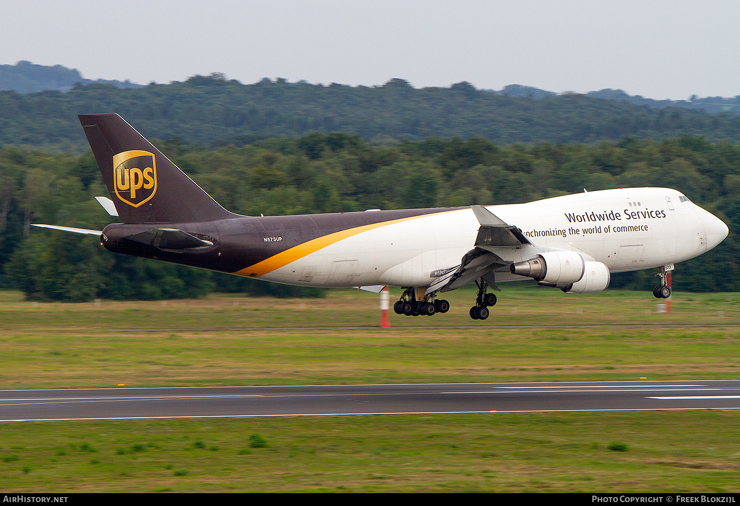 Aircraft Photo of N573UP | Boeing 747-44AF/SCD | United Parcel Service - UPS | AirHistory.net #528485