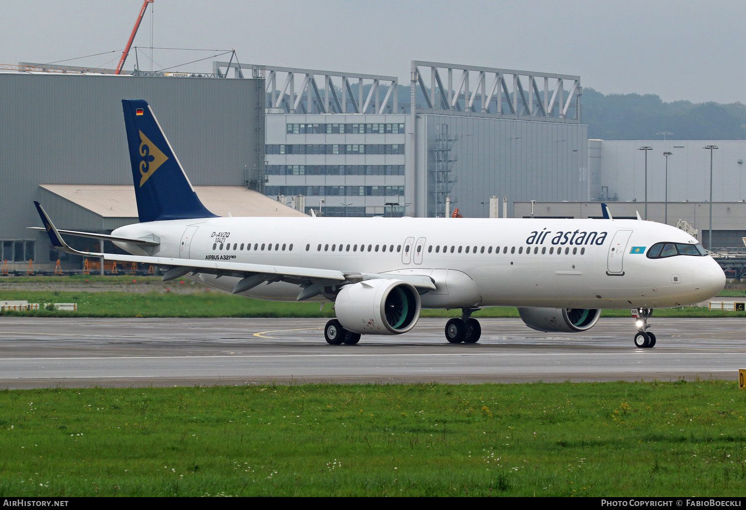 Aircraft Photo of D-AVZQ | Airbus A321-271NX | Air Astana | AirHistory.net #528489