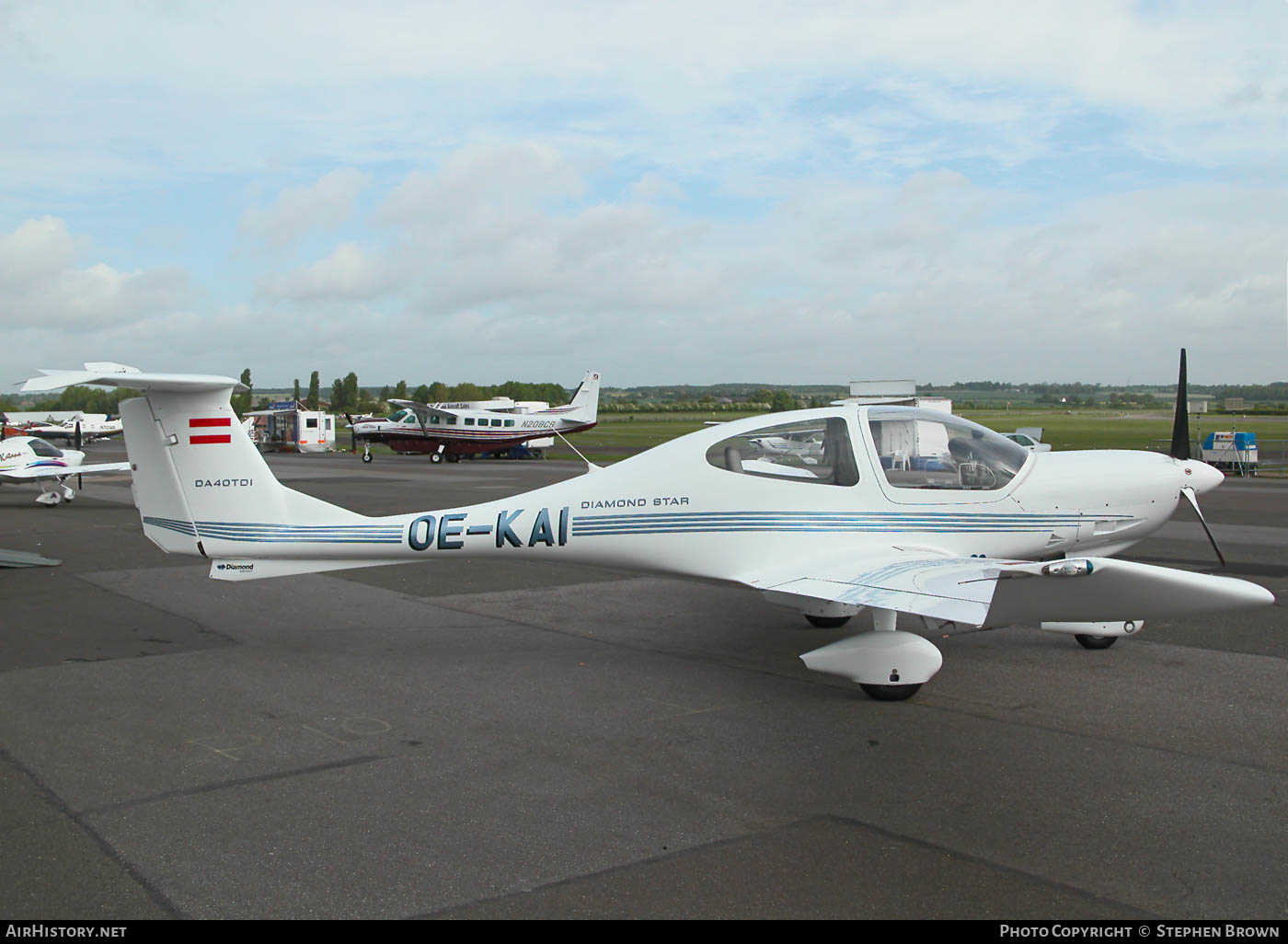 Aircraft Photo of OE-KAI | Diamond DA40D Diamond Star TDI | AirHistory.net #528491