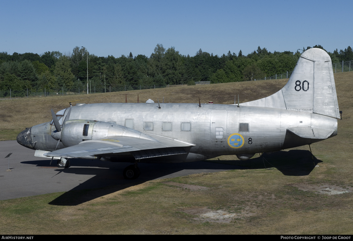 Aircraft Photo of 82001 | Vickers Tp82 Varsity (668) | Sweden - Air Force | AirHistory.net #528496