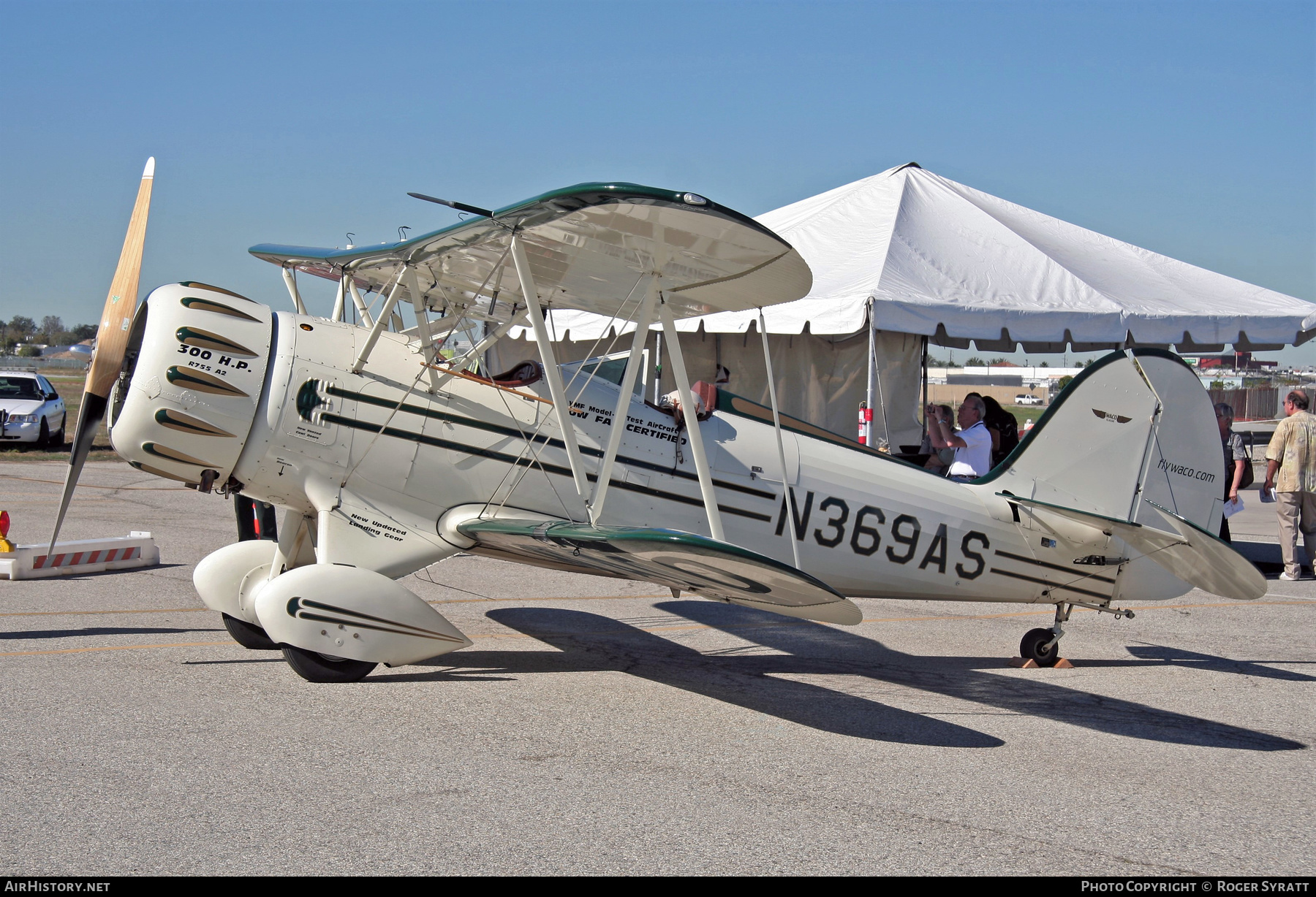 Aircraft Photo of N369AS | Waco YMF-5C | AirHistory.net #528497