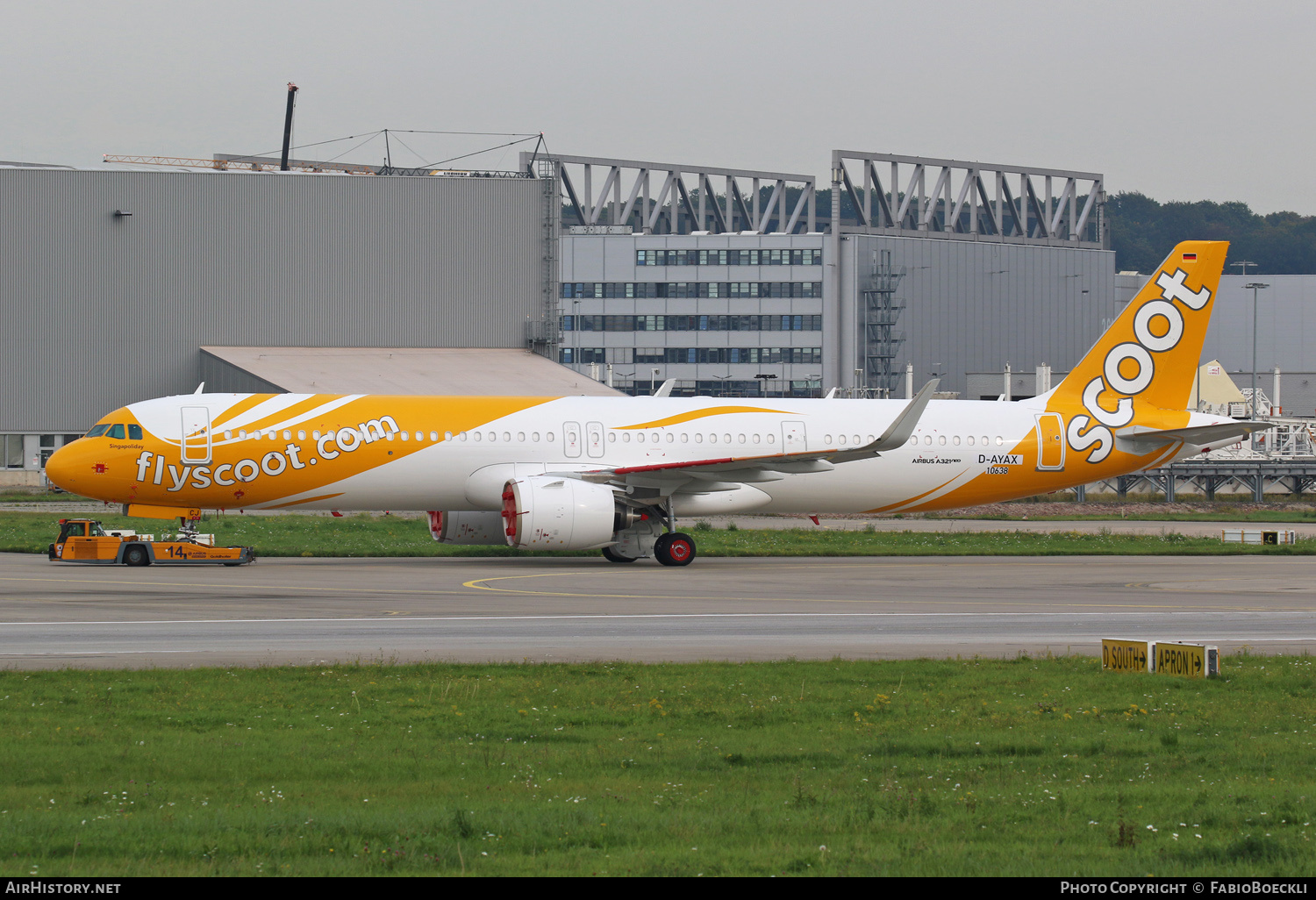 Aircraft Photo of D-AYAX | Airbus A321-271NX | Scoot | AirHistory.net #528499