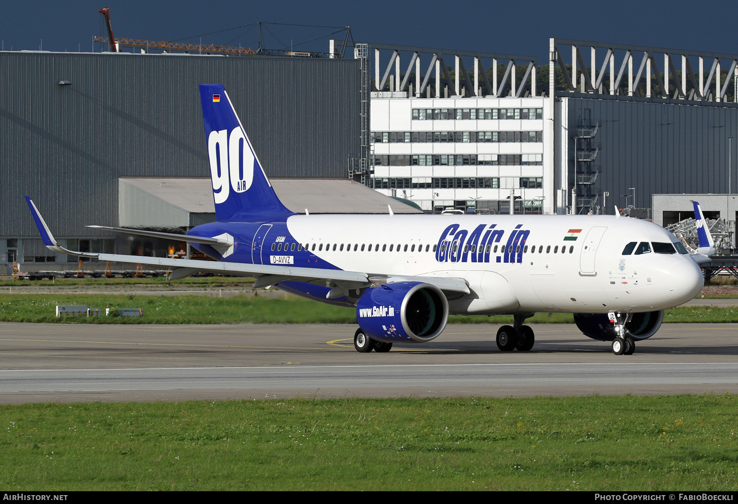 Aircraft Photo of D-AVVZ / VT-WJZ | Airbus A320-271N | GoAir | AirHistory.net #528503